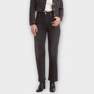 Levi's Ribcage Straight Premium Denim Jeans Feelin Cagey